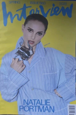 NATALIE PORTMAN By Jenna Ortega - INTERVIEW MAG #560 - NEW - SPRING 2025