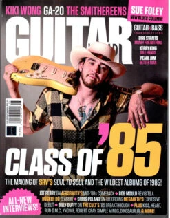 Guitar World June 2025 Stevie Ray Vaughan Class Of 85' Pearl Jam Dire Straits