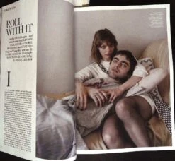 BRITISH Vogue UK Magazine June 2025 - LENNON GALLAGHER & ISOBEL RICHMOND