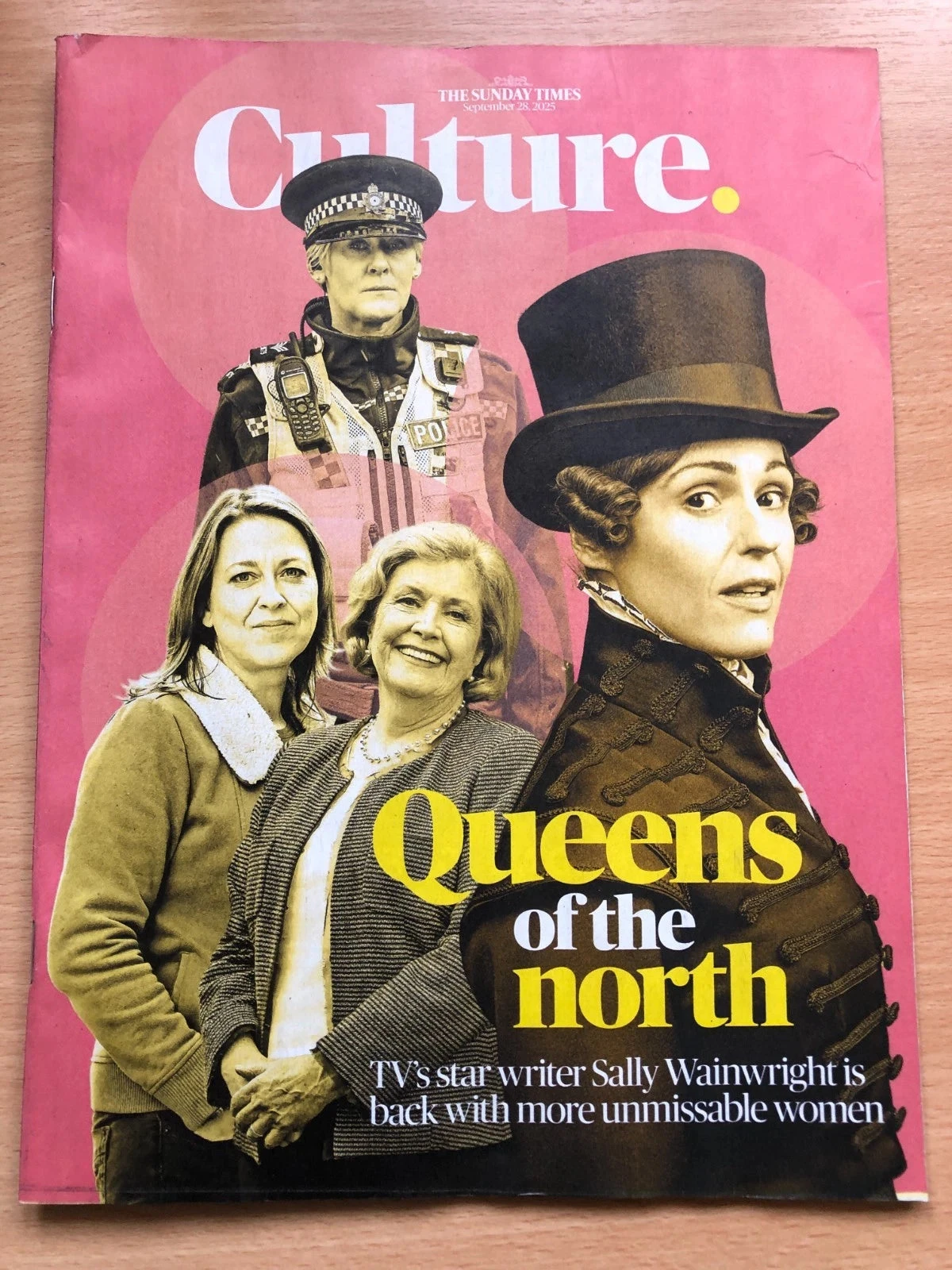 SURANNE JONES Sarah Lancashire Sally Wainwright SUNDAY TIMES CULTURE MAGAZINE 28 SEPT 2025 3 SURANNE JONES Sarah Lancashire Sally Wainwright SUNDAY TIMES CULTURE MAGAZINE 28 SEPT 2025