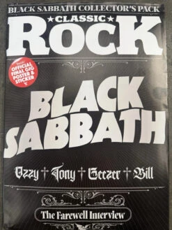 Classic Rock Magazine (UK) - July 2025 - Black Sabbath Farewell & Gifts (Damaged Packaging)