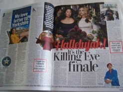 WEEKEND Mag 19/02/2022 JODIE COMER Sandra Oh Killing Eve Kym Marsh