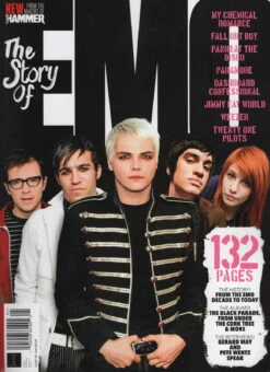 STORY OF EMO 2024 1st EDITION MAGAZINE METAL HAMMER MY CHEMICAL ROMANCE Paramore