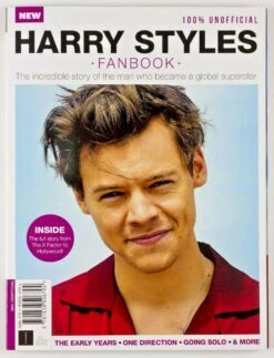 Harry Styles Fanbook UK Only 2021 Magazine 100% Unofficial 1D One Direction NEW!