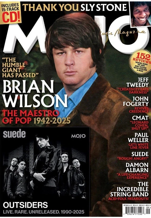 MOJO Magazine 382– September 2025: BRIAN WILSON The Beach Boys & Free CD 3 MOJO Magazine 382– September 2025: BRIAN WILSON The Beach Boys & Free CD