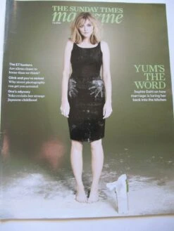 SUNDAY TIMES Mag 07/03/2010 SOPHIE DAHL Michelle Williams Yoko Ono John Lennon