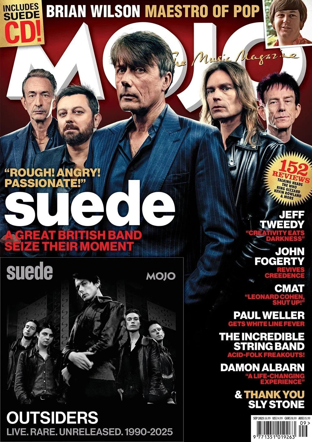 MOJO Magazine 381 – September 2025: SUEDE Cover & Free Live & Unreleased CD 3 MOJO Magazine 381 – September 2025: SUEDE Cover & Free Live & Unreleased CD