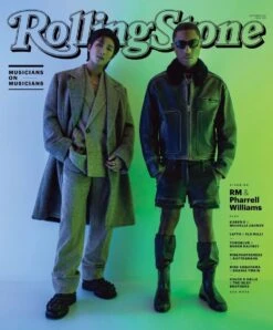RM PHARRELL WILLIAMS BTS MUSICIANS ON MUSICIANS ROLLING STONE NOVEMBER 2022