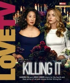 Daily Mirror Love TV Magazine - 26th February 2022 - Killing Eve - Jodie Comer