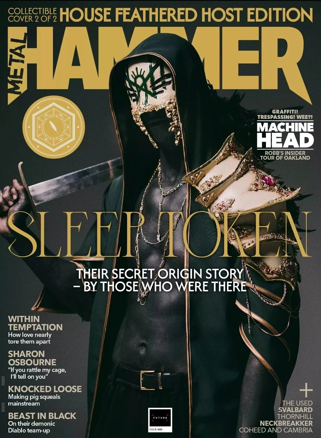 Metal Hammer Magazine-May 2025 Issue 400 Sleep Token (Cover 2 Of 2 - Feathered) 3 Metal Hammer Magazine-May 2025 Issue 400 Sleep Token (Cover 2 Of 2 - Feathered)