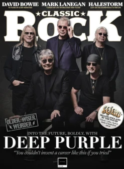 Classic Rock Mag August 2020: DEEP PURPLE + EP David Bowie GENESIS Mark Lanegan