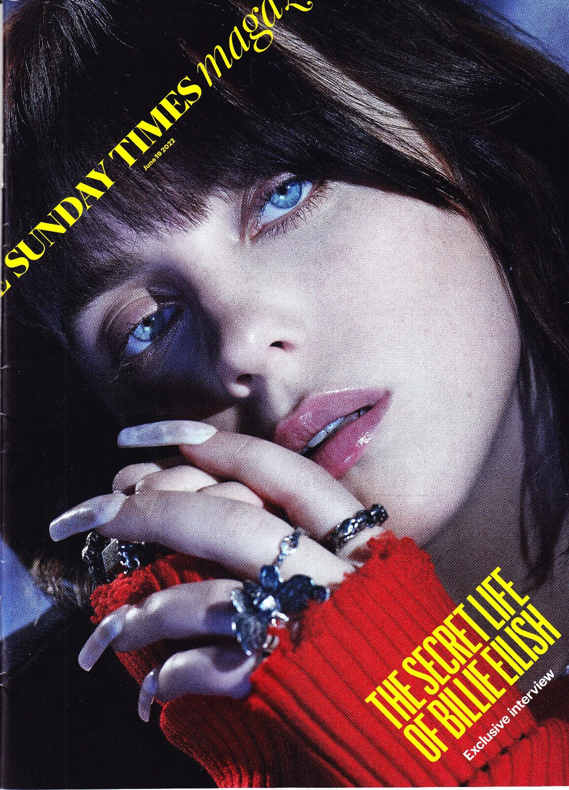 SUNDAY TIMES Magazine 19th June 2022 Billie Eilish Cover 3 SUNDAY TIMES Magazine 19th June 2022 Billie Eilish Cover
