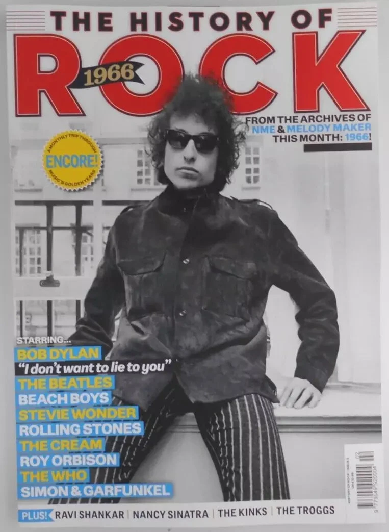 The History Of Rock Magazine #2 2025. 1966 Bob Dylan The Beatles 3 The History Of Rock Magazine #2 2025. 1966 Bob Dylan The Beatles
