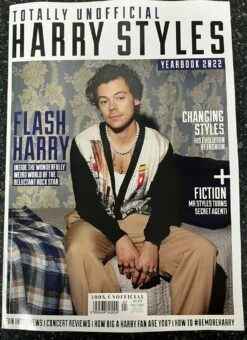 Harry Styles Yearbook 2022 - 116 Page Magazine Devoted To Harry!