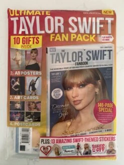 TAYLOR SWIFT UK ULTIMATE FAN PACK MAGAZINE SEALED NEW & EXTRAS 2023