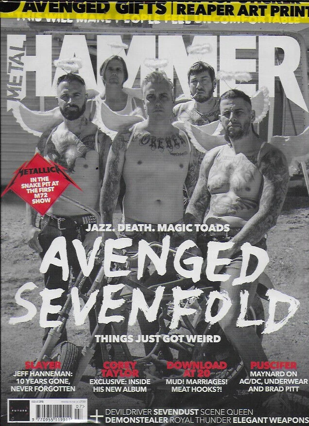 Metal Hammer Magazine July 2023 Avenged Sevenfold & + 3 Avenged Gifts 3 Metal Hammer Magazine July 2023 Avenged Sevenfold & + 3 Avenged Gifts