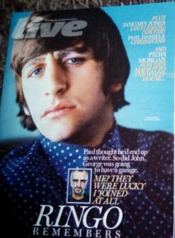 Mail On Sunday Live Magazine 2011 - Ringo Starr The Beatles