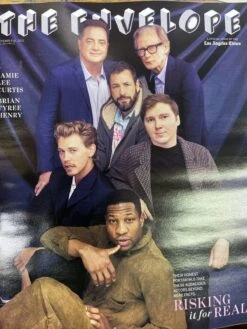 ENVELOPE MAGAZINE AUSTIN BUTLER BRENDAN FRASER L.A. TIMES DECEMBER 15 2022 (US Only)