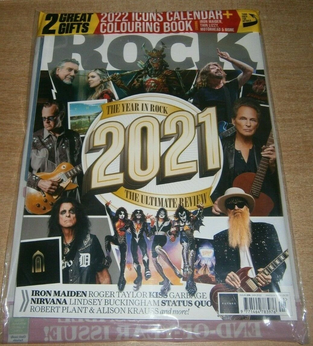 Classic Rock Magazine Jan 2022 ROGER TAYLOR Robert Plant Kiss Iron Maiden & Free Gifts 3 Classic Rock Magazine Jan 2022 ROGER TAYLOR Robert Plant Kiss Iron Maiden & Free Gifts