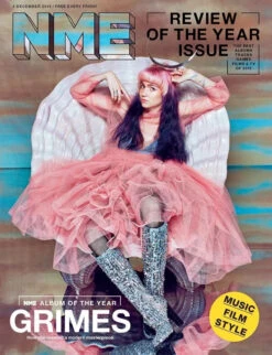 N/A Visions GRIMES Photo Cover Interview UK NME MAGAZINE DECEMBER 2015