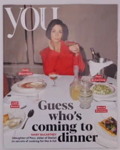 YOU Magazine 29/10/23 Mary McCartney Paul McCartney The Beatles