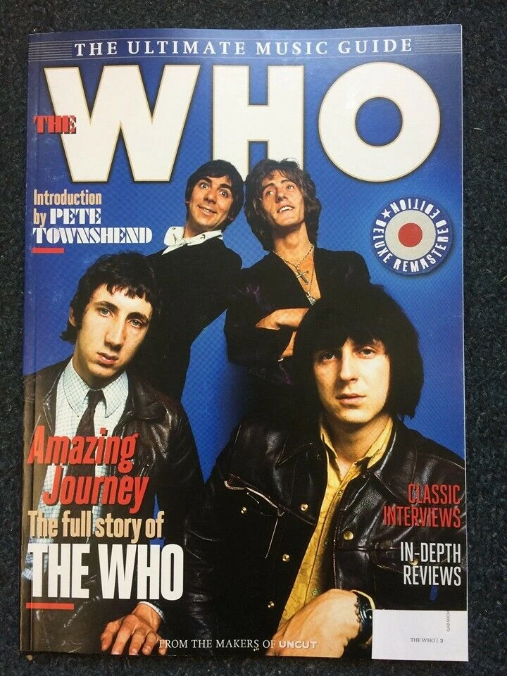 UNCUT - THE WHO - ULTIMATE MUSIC GUIDE (DELUXE REMASTERED EDITION) - MAGAZINE (Roger Daltrey) 3 UNCUT - THE WHO - ULTIMATE MUSIC GUIDE (DELUXE REMASTERED EDITION) - MAGAZINE (Roger Daltrey)