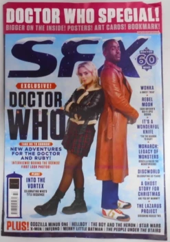 SFX Magazine Holiday 2023 Doctor Who Special! + Posters, Art Cards, Bookmark