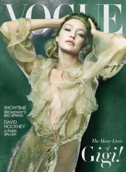 VOGUE USA (AMERICAN) MAGAZINE-APRIL 2025 GIGI HADID - In Stock!