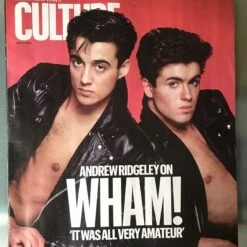 CULTURE Magazine July 2023 WHAM! George Michael Andrew Ridgeley Paul McCartney