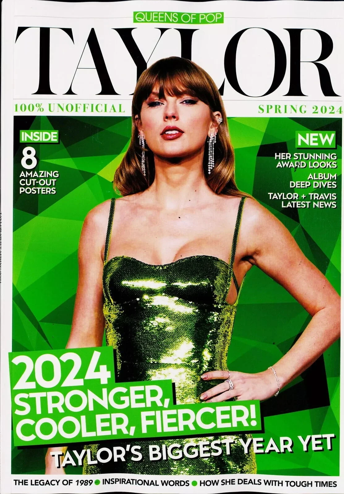 TAYLOR SWIFT - QUEENS OF POP MAGAZINE SPRING 2024 (NEW, INCLUDES 8 POSTERS) 3 TAYLOR SWIFT - QUEENS OF POP MAGAZINE SPRING 2024 (NEW, INCLUDES 8 POSTERS)
