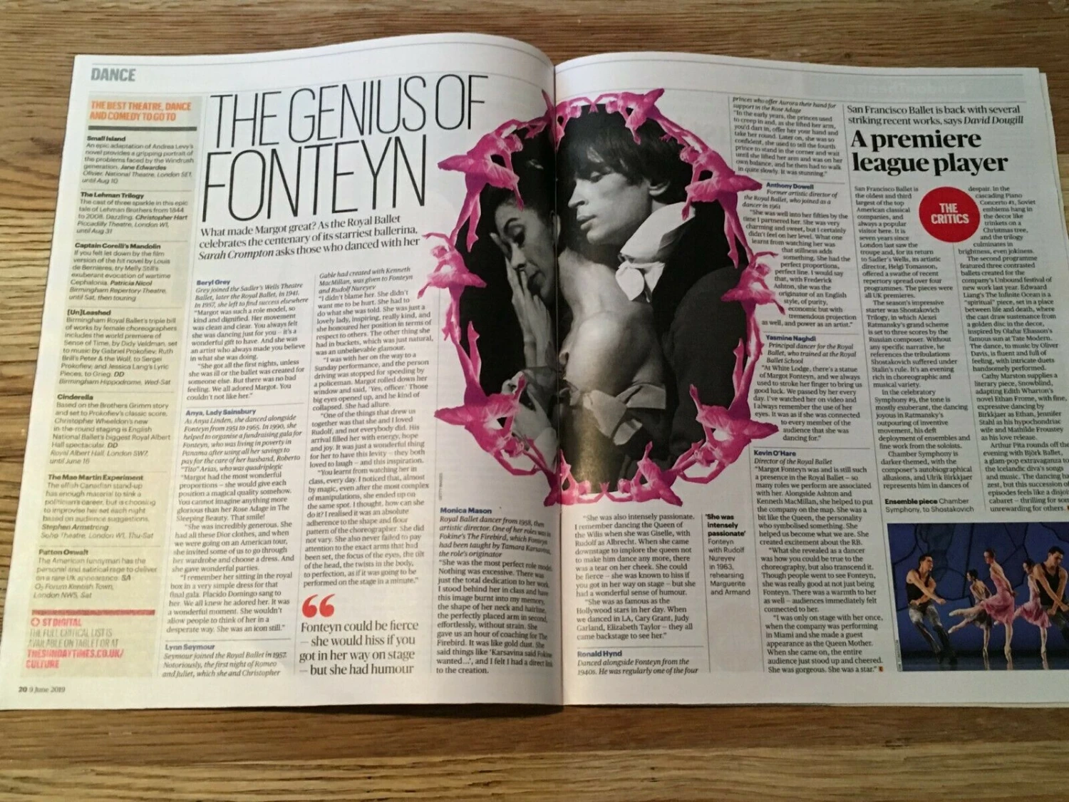 UK CULTURE Magazine June 2019: BILL NIGHY Bob Dylan MARGOT FONTEYN Emma Thompson 5 UK CULTURE Magazine June 2019: BILL NIGHY Bob Dylan MARGOT FONTEYN Emma Thompson - Image 3