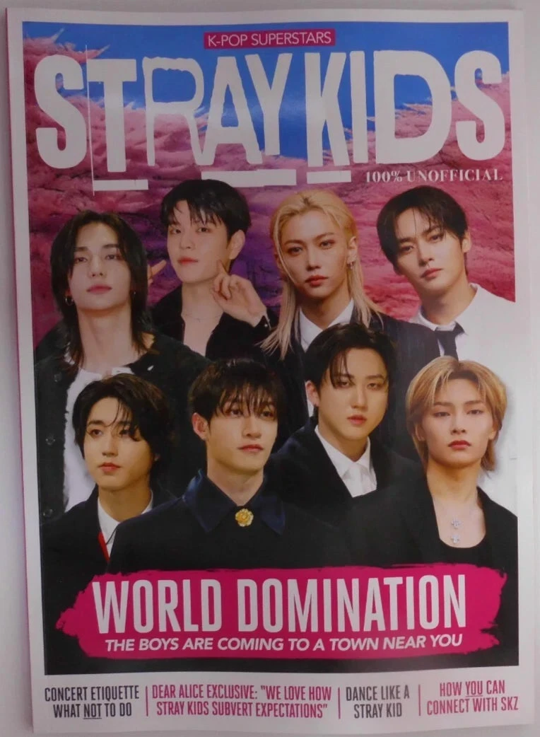 STRAY KIDS 2025 - K-POP MAGAZINE SPECIAL - WORLD DOMINATION 3 STRAY KIDS 2025 - K-POP MAGAZINE SPECIAL - WORLD DOMINATION