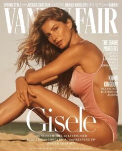 GISELE BUNDCHEN Jonathan Groff Lea Michele Vanity Fair Magazine - April 2023