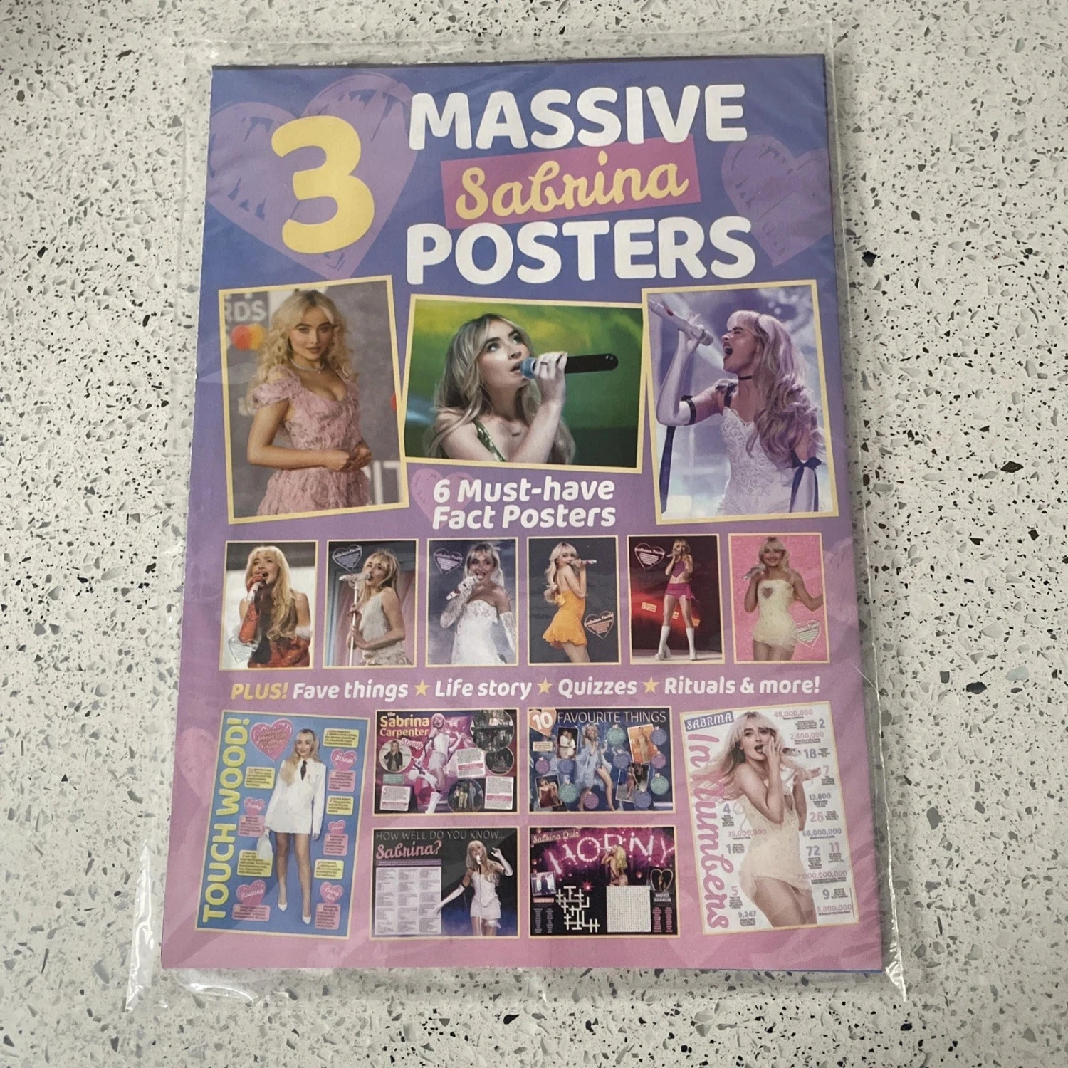The Amazing Story Of Sabrina Carpenter Giant Poster Magazine 4 The Amazing Story Of Sabrina Carpenter Giant Poster Magazine - Image 2