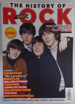 The History Of Rock Magazine #1 2025. 1965 The Beatles