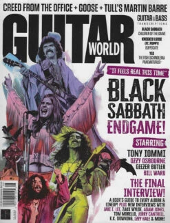 Guitar World Magazine Issue 8 August 2025 Black Sabbath