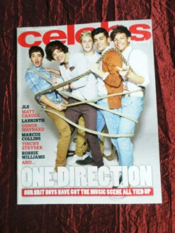 ONE DIRECTION - ROBBIE WILLIAMS - CELEBS UK MAGAZINE- 27 MAY 2012