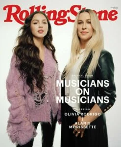 OLIVIA RODRIGO & ALANIS MORISSETTE - ROLLING STONE MAG - NOV 2021