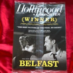 THE HOLLYWOOD REPORTER MAGAZINE - NOVEMBER 2021 - JAMIE DORNAN & CAITRIONA BALFE