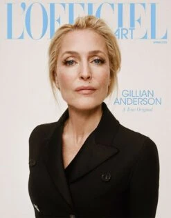 GILLIAN ANDERSON - L’OFFICIEL USA MAGAZINE - SPRING 2022 - (Shipped From The USA)