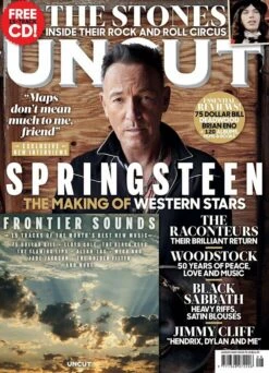 UNCUT Magazine August 2019 Bruce Springsteen The Rolling Stones Woodstock