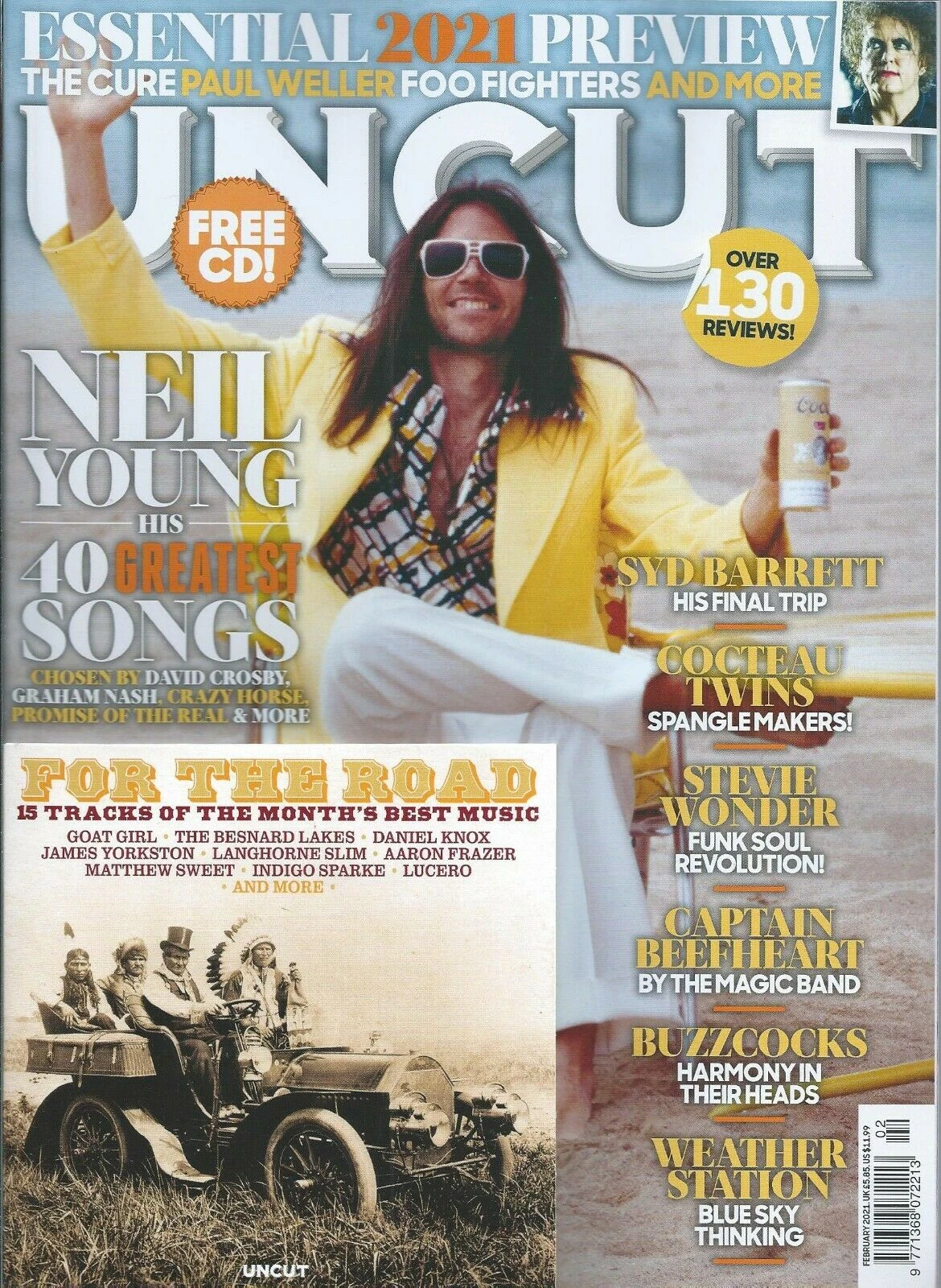 UK Uncut Magazine FEB 2021: NEIL YOUNG COVER SPECIAL & FREE CD 3 UK Uncut Magazine FEB 2021: NEIL YOUNG COVER SPECIAL & FREE CD
