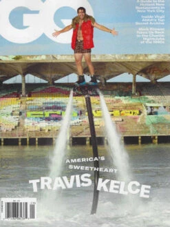 GQ USA Magazine September 2025 Travis Kelce Taylor Swift