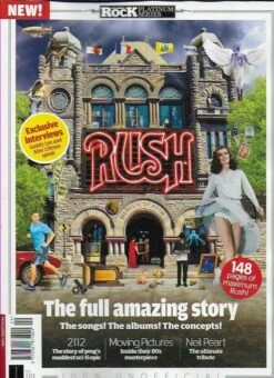 CLASSIC ROCK PLATINUM SERIES #22 RUSH Neil Peart Geddy Lee (2023 Re-Release)