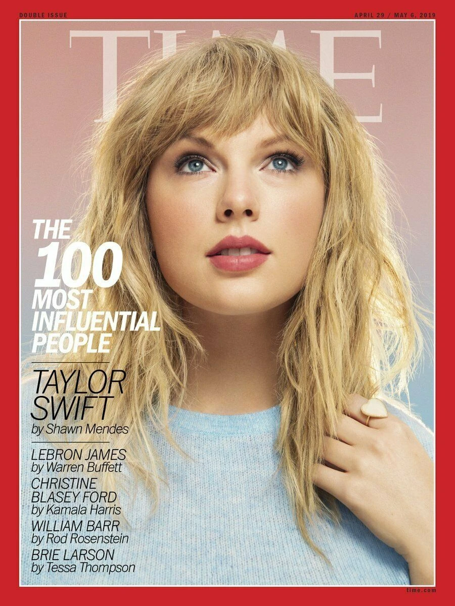 EUROPEAN TIME MAGAZINE April 29 2019 TAYLOR SWIFT 100 Most Influential People 3 EUROPEAN TIME MAGAZINE April 29 2019 TAYLOR SWIFT 100 Most Influential People