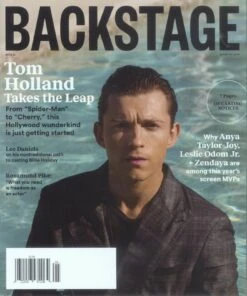 BACKSTAGE MAGAZINE - FEBRUARY 18, 2021 - TOM HOLLAND (Non US Customers Listing)
