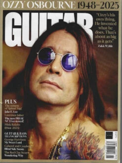 Guitar World Magazine November 2025 Ozzy Osbourne Black Sabbath