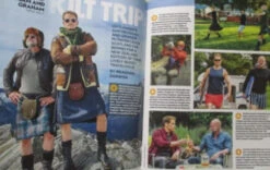 TV INSIDER MAGAZINE - AUGUST 2023 SAM HEUGHAN Men In Kilts Graham McTavish