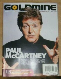 Goldmine Magazine Oct 2020 Paul McCartney The Beatles