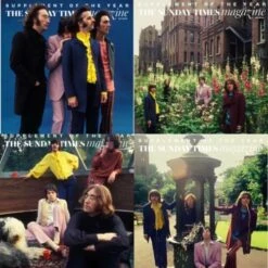 THE BEATLES - UK ONLY SUNDAY TIMES MAGAZINE 'MAD DAY OUT' - THE FULL SET OF 4